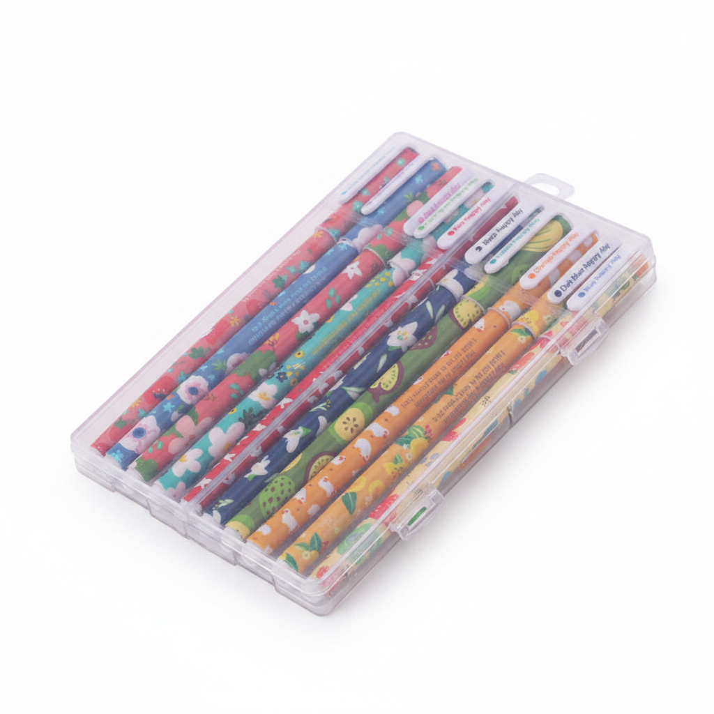 10 Piece Colorful Gel Pen Set